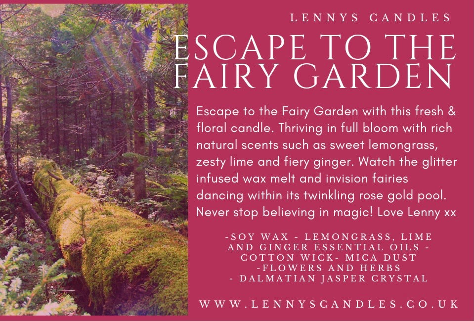 Escape to the Fairy Garden Candle